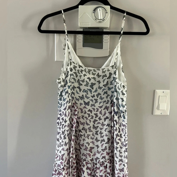 CAMI NYC Naria Dress in Multi Rainbow Butterfly - Picture 7 of 13